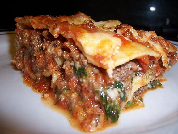 Spinach Lasagna recipe at PakiRecipes