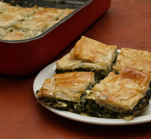 Spinach Pie recipe at PakiRecipes