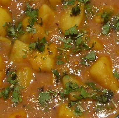 Aloo Gravy recipe at PakiRecipes