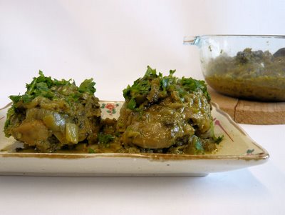 Chicken In Green Masala recipe at PakiRecipes