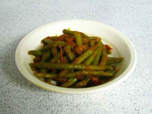 Green Beans Sabzi recipe at PakiRecipes