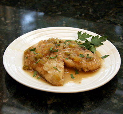 Chicken Vinegar recipe at PakiRecipes