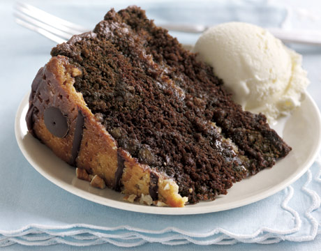 Chocolate Nut Fudge Cake recipe at PakiRecipes