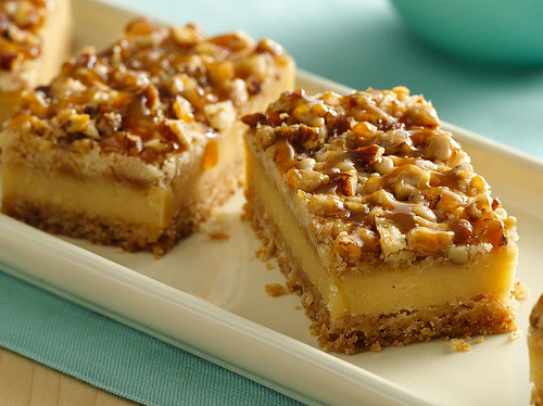 Caramello Cheesecake Bars recipe at PakiRecipes