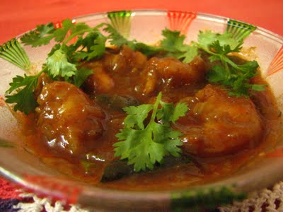 Hot Prawn Curry recipe at PakiRecipes