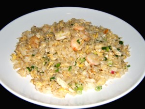 Ginger And Prawn Fried Rice recipe at PakiRecipes