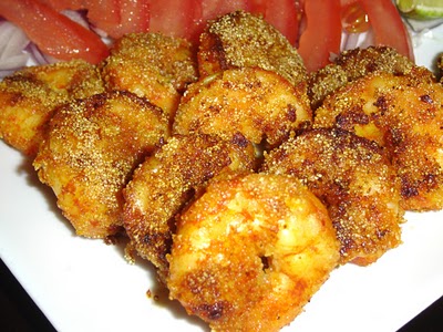 Golden Fried Prawns recipe at PakiRecipes