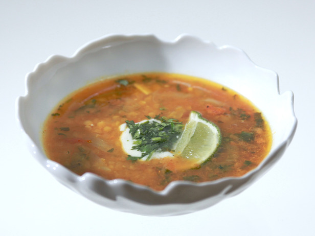 Lentil Soup With Herbs And Lemon recipe at PakiRecipes