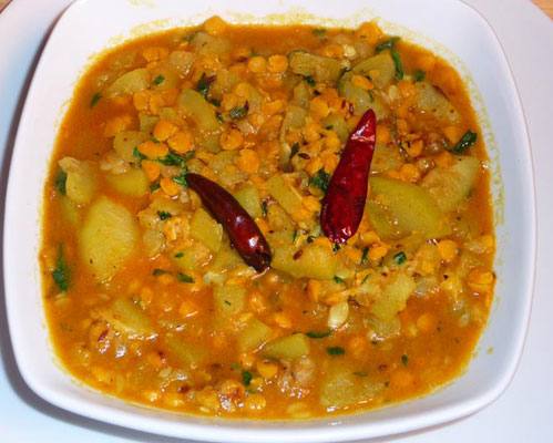 Channa Dal With Green Capsicum recipe at PakiRecipes