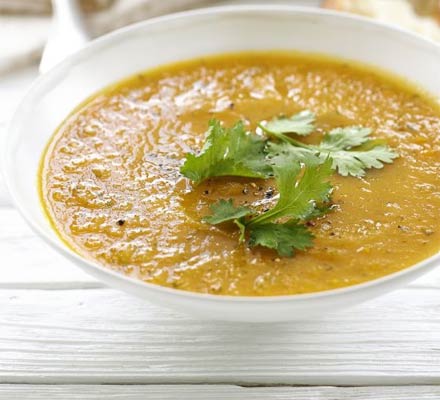 Carrot And Coriander Soup recipe at PakiRecipes