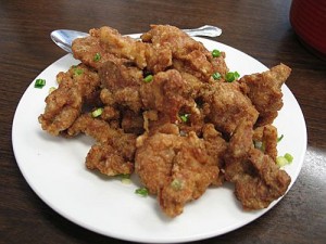 Fried Dahi Chops recipe