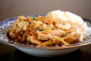 Peanut Ginger Chicken at PakiRecipes.com