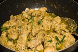 Chicken White Karahi recipe