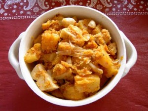 Taro (Arvi) Bhaji recipe