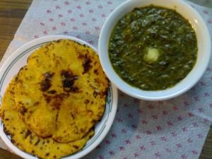 Sarson Ka Saag (Mustard Greens) recipe