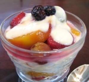 Fruited Cream at PakiRecipes.com