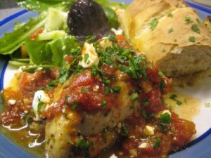 Chicken With Tomato Sauce recipe