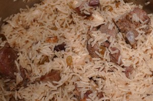 Beef, Lamb Or Chicken Pulao