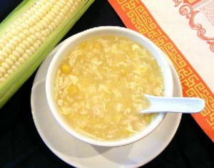 Easy Chicken Corn Soup