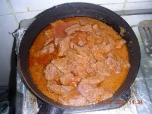 Laziz Handi Gosht recipe