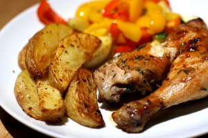 Aloo Chicken recipe