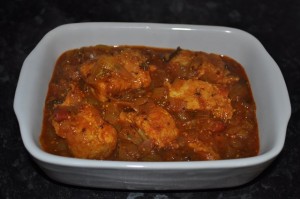 Fish Hara Masala Salan recipe