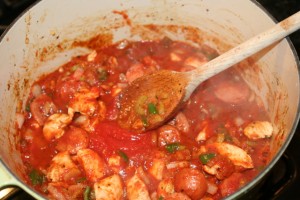 Chicken In Tomato Sauce recipe