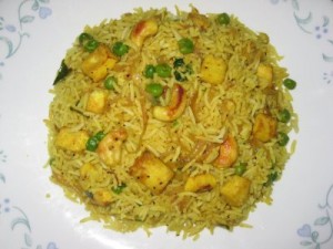 Paneer Fried Rice recipe Paneer Fried Rice recipe