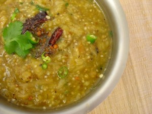 Brinjals In Garlic Sauce