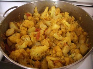 Cauliflower In Yogurt And Tandoori Masala