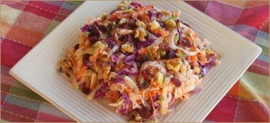 Colorful Crunchy Coleslaw at PakiRecipes.com