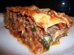 SPINACH LASAGNA at PakiRecipes.com