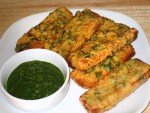 SPICY BREAD PAKORAS at PakiRecipes.com