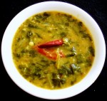 Daal Saag (Moong Daal And Spinach) at PakiRecipes.com