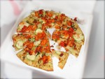 Simplest Vegetable Chicken Cheese Pizza at PakiRecipes.com