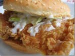 Zinger Burger at PakiRecipes.com