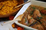 CHICKEN IN SILKY ALMOND SAUCE at PakiRecipes.com
