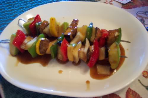 Garlic Veggie Kababs recipe at PakiRecipes